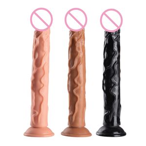 Kadın için vantuz büyük yapay penis ile gerçekçi Dildos - Product Image 1