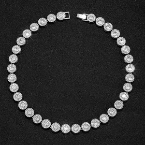 โซ่คิวบาแบบซิงค์ ฮิปสเตอร์ อเนกประสงค์ สไตล์ฮิปฮอป โซ่คิวบาแบบเต็มเม็ด ยี่ห้อกุย ตันจิง - Product Image 3