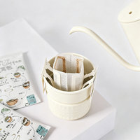 Nouvelle conception OEM Ensemble de cafetière à expresso Moka Ensemble de préparation de café à la main à domicile Coffret cadeau avec cuisinière électrique