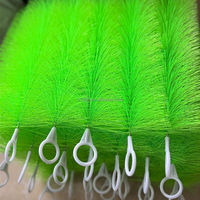 Brosse de nettoyage pour bassin de carpes koï japonaises avec filtre biologique industriel, manche en acier inoxydable, diamètre et longueur personnalisables