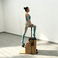 Appareil de Pilates MJD pour l'exercice, la réduction de la graisse corporelle, l'étirement musculaire, les reformers de yoga à ressorts et la chaise Wunda