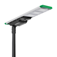 La voie solaire intégrée par IP66 imperméable de haute qualité allume le réverbère solaire commercial extérieur de 40W 50W 60W LED