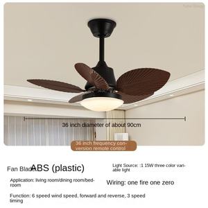 Ventilateur de plafond moderne à 5 pales, silencieux, à économie d'énergie, moteur DC, télécommande, lumière LED, construction métallique - Product Image 6