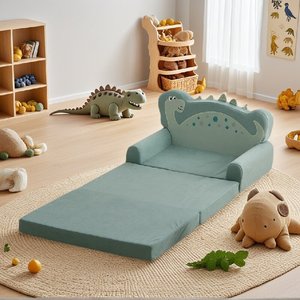 Sofá Infantil Plegable al por Mayor de Fábrica, Sofá Moderno para Niños Pequeños, Sillón Individual para Bebés, Sofá de Juego Personalizado Comprimido para Niños - Product Image 5