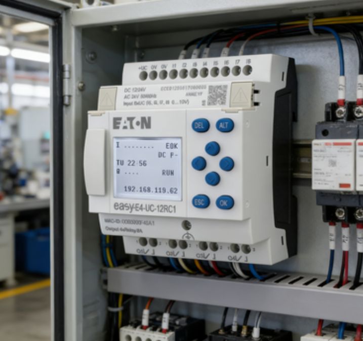 Warehouse in Stock EASY-E4-UC-12RC1 High-Quality PLC Programming Relay for Advanced Automation