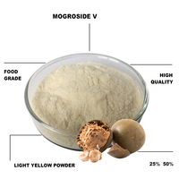 CAS 88901-36-4 Mogroside V Pur Naturel Luo Han Guo Moine Fruits Édulcorant Extrait Poudre