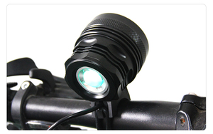16 X T6 Luce LED Impermeabile per Bicicletta <span class=keywords><strong>con</strong></span> Batteria Ricaricabile 18650 e Caricabatterie 8.4V - Product Image 6