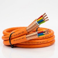 Kabel Tembaga Inti 4+1 Berisolasi Mineral Tahan Api Standar IEC 0.6/1kV untuk Daya Bangunan