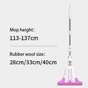 Éponge de nettoyage en PVA à séchage rapide pour la maison, avec manche extensible universel pour cuisine et salle de bain, absorption des poussières - Product Image 6