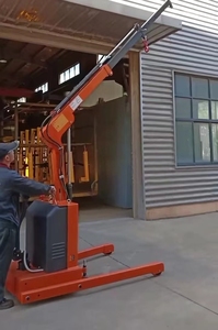 Iso Ce Msds 1T Extension 3.1M Ascenseur 3.7.M Électrique Single Shop Grue Reach Truck Stacker Auto Chargement Chariot Élévateur Télescopique Manipulateur - Product Image 6