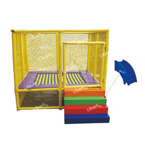 <span class=keywords><strong>Trampoline</strong></span> <span class=keywords><strong>rectangulaire</strong></span> de petite taille 12ft, avec clôture de sécurité - Product Image 3