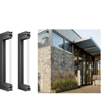 Profilé en aluminium pour fenêtres et portes, extrusion personnalisée