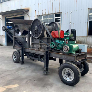 Điện thoại di động máy nghiền hàm cho quặng than thủy tinh Bluestone sỏi phá vỡ bánh Máy Nghiền Crawler di động kéo máy nghiền di động - Product Image 5
