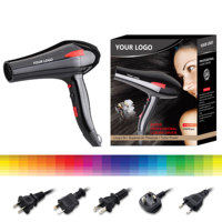 Sèche-Cheveux Professionnel MAC Styler Haute Vitesse 2000W 230-240V, Moteur AC Super Longue Durée