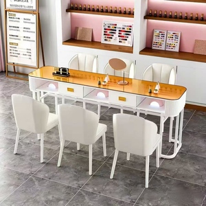 Table de manucure tendance pour salon de beauté, style japonais, simple et économique - Product Image 2