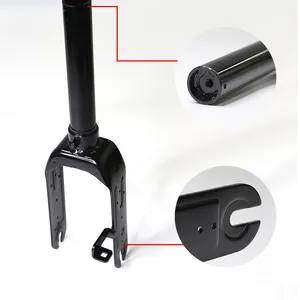 New Image Front Fork For MAX G30 E Scooter Skateboard Spare Parts Electric Scooter Lightweight Skateboard E Scooter Front Fork