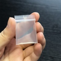 Petit sac auto-scellant, mini sac en plastique transparent, petit sac cadeau, sac d'emballage en PE, sac scellé