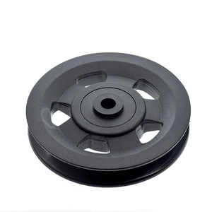 Ruota puleggia da palestra con scanalatura a U 60-100mm ruota puleggia in Nylon silenzioso funzionamento resistente all'usura cuscinetti OEM attrezzature per il Fitness accessori - Product Image 1