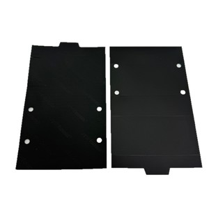 Feuille d'isolation en PP noir et blanc, ignifuge UL94 V0, sans halogène, pour applications électriques - Product Image 3