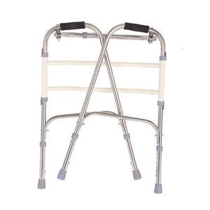 Venta de fábrica Marco de acero Marco para caminar Marco de servicio pesado Plegable Terapia de rehabilitación Suministros Walker <span class=keywords><strong>Rollator</strong></span> - Product Image 1