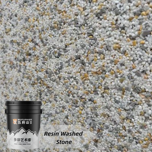 Vente directe d'usine Wufushan : résine pénétrante pour allées en gravier, peinture à base de résine pour pierres lavées, sols/piscines. - Product Image 2