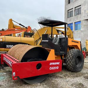 Rodillos de Neumáticos Dynapac CA251D y CA301, Rodillos de Carretera de Tambor Único CA251D CA301D Usados de 10 Toneladas con Motor, Rodamientos y Bomba - Product Image 3