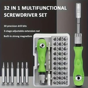 32-in-one <b>screwdriver</b> set household precision mobile phone computer disassembly maintenance tool cross batch head - Product Image 1