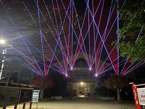 Projecteur laser 3D à faisceau large, contrôle sonore DMX ILDA, IP65, pour discothèque, mariage, événement, DJ, club, fête - Product Image 2