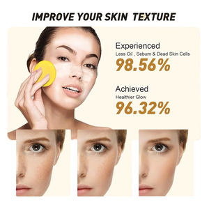 Tampons tonifiants coréens clarifiants OEM avec acide kojique et extrait de curcuma, tampons en coton ultra doux pour le visage, exfoliation, nettoyage quotidien - Product Image 3