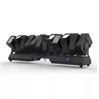 Lotus 12x60W 4IN1 LED Tornado Faisceau Mobile Lumière pour DJ Bar Stage Disco Show Led Par Light