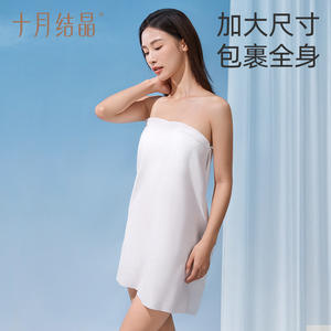 Toalla de baño desechable October Crystal de 70x140cm, de fibra de viscosa gruesa, portátil para viajes - Product Image 2