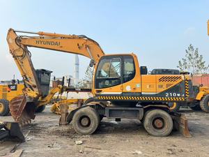 Excavadora de Ruedas Usada Hyundai 210W-9 Modelo 2018 Fabricada en Corea con Motor PLC, Caja de Cambios, Bomba, Rodamiento, Capacidad de la Cuchara de 1.34m3 - Product Image 2