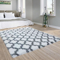 Tapis d'intérieur moelleux et luxueux, grand format, prix de gros