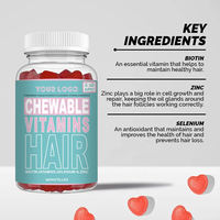 Bonbons gélifiés au collagène pour les cheveux, la peau et les ongles avec vitamines et soutien beauté – Complément alimentaire pour adultes et nouveau-nés