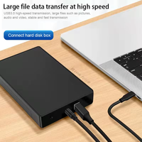 Cable de Extensión USB-C Macho a Hembra al por Mayor, 1.5m 2m, PVC, Cables de Datos de Alta Velocidad, Hubs, Lectores de Tarjetas, OTG, Uso Múltiple para Impresoras