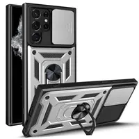 2022 Hot Koop Bescherm Camera Privacy Stand Telefoon Case Voor Vivo Y21 Y20 Y50 V21E Y11 Y12 Met Ring Voor vivo V21E