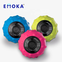 Balle de massage vibrante électrique sans chauffage, rechargeable, sans fil, pour relaxation musculaire profonde, soulagement de la douleur, yoga, gym, usage domestique