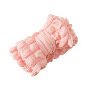 Nueva Diadema de Lazo de Punto Burbuja de Color Sólido, Diadema de Lazo Grande de Felpa Favorita para Recién Nacidos, Recién Reabastecida - Product Image 6