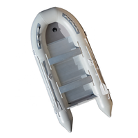 Haute Qualité PVC Bateau Bateau Gonflable de Plancher En Aluminium de Bateau De Pêche À Vendre