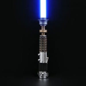 TXQSABER Nouveau <span class=keywords><strong>Sabre</strong></span> <span class=keywords><strong>Laser</strong></span> OBI WAN Kenobi EP4 avec Châssis Métallique et Cristal, Poignée en Laiton Robuste pour Duel, Sabres <span class=keywords><strong>Haut</strong></span> <span class=keywords><strong>de</strong></span> <span class=keywords><strong>Gamme</strong></span>, Jouets Cadeaux, Épée <span class=keywords><strong>Laser</strong></span> - Product Image 1