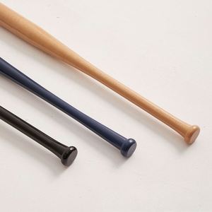 Bate de Béisbol de Madera Maciza de Haya para Exteriores con Logotipo Impreso para Deportes y Uso en Automóviles - Modelo - Product Image 4