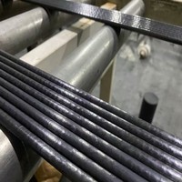 Barre en PEEK naturel noir, barre en PEEK avec un diamètre de 2 à 200 mm et barre en plastique à un prix compétitif