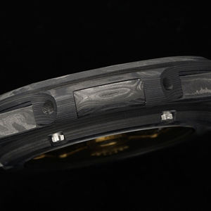 Nouvelle Montre Classique 2026 Entièrement en Fibre de Carbone Noire, Design Léger, Boîtier Octogonal 40mm, Bracelet Confortable, Style Gentleman - Product Image 3