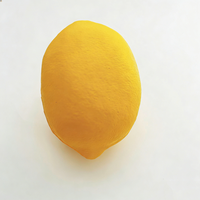 YIWUPOWER Jouet anti-stress en mousse de polyuréthane PU, fruits (banane, citron, pomme), doux à presser, jouet relaxant