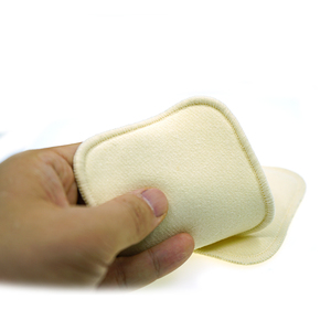 Struccante quadrato/rotondo in cotone riciclabile ecologico realizzato con <span class=keywords><strong>spugne</strong></span> e scrubber in cotone sostenibile - Product Image 6