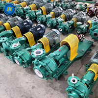 Pompa Lumpur UHB ZK Heavy Duty Berlapis UHMW PE Anti Korosi untuk Transfer Asam Fosfat Kimia