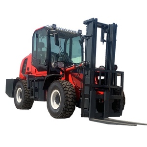 รถยกสำหรับพื้นที่ขรุขระ 3.5 ตัน ขับเคลื่อน 4 ล้อ 4x4 สำหรับใช้งานนอกถนน - Product Image 2