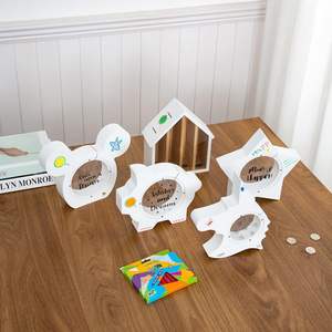 Las <span class=keywords><strong>Huchas</strong></span> para niños con forma de estrella para niños y niñas son HS para artes y Manualidades | Cajas de ahorros para adultos y niños - Product Image 6