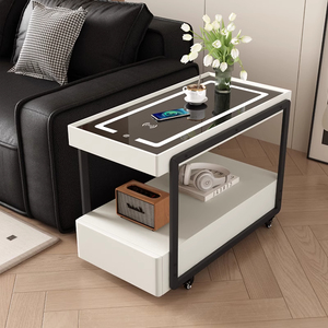 Canapé Amovible Côté Armoire Lumière De Luxe En Bois Massif Durable Multifonctionnel Table Basse Moderne Simple <span class=keywords><strong>Salon</strong></span> - Product Image 6