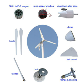 กังหันลม NE-L 2KW เครื่องกำเนิดไฟฟ้าพลังงานลม NE-L 2KW - Product Image 3